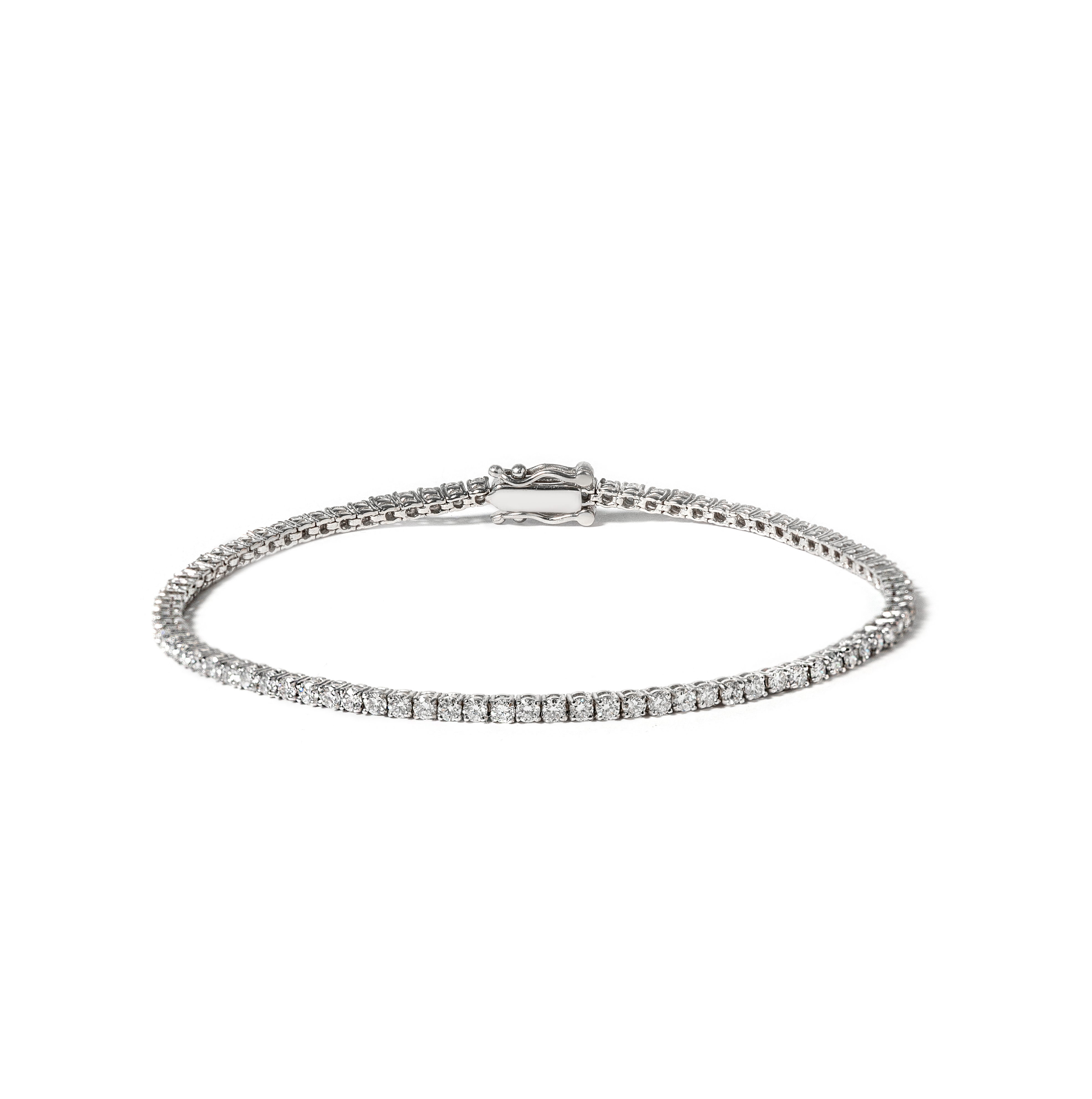 Pulseira Riviera em Diamante Lab - 3pts (cada)