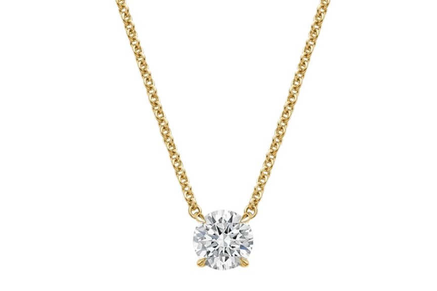 Colar Solitário em Diamante Lab - 0,50ct