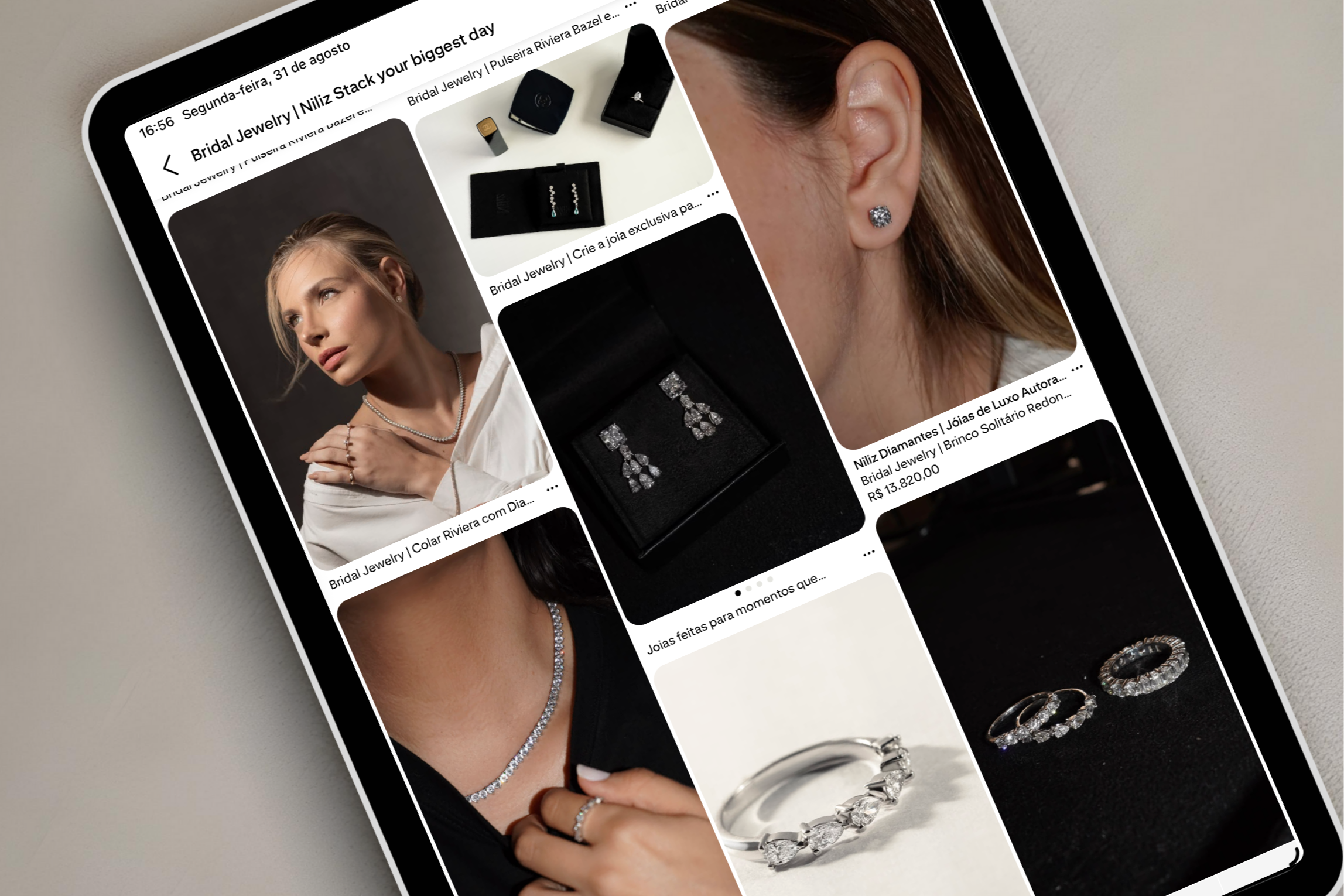 Bridal Jewelry | Niliz Stack your biggest day