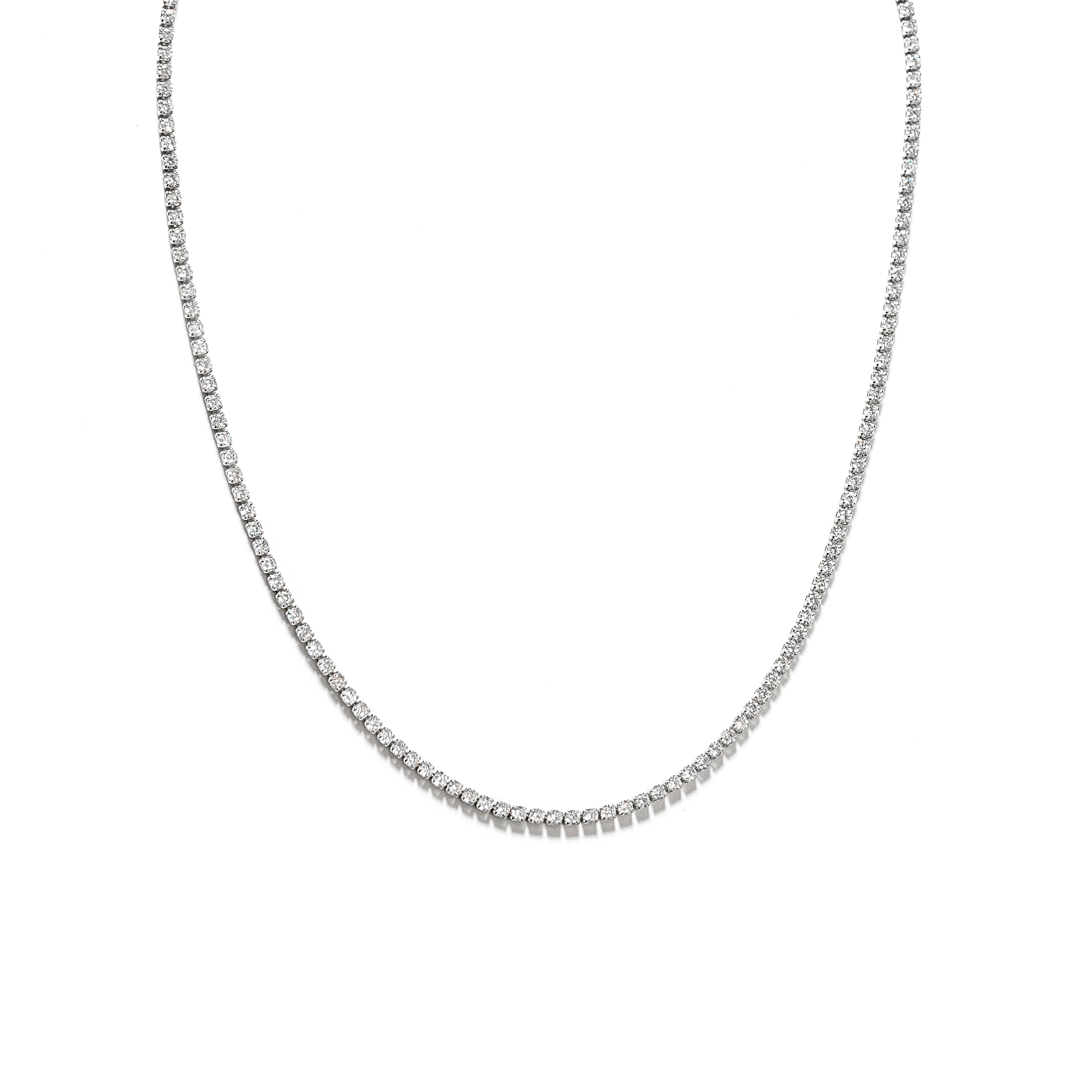 Colar Riviera em Diamante Lab - 3pts (cada)