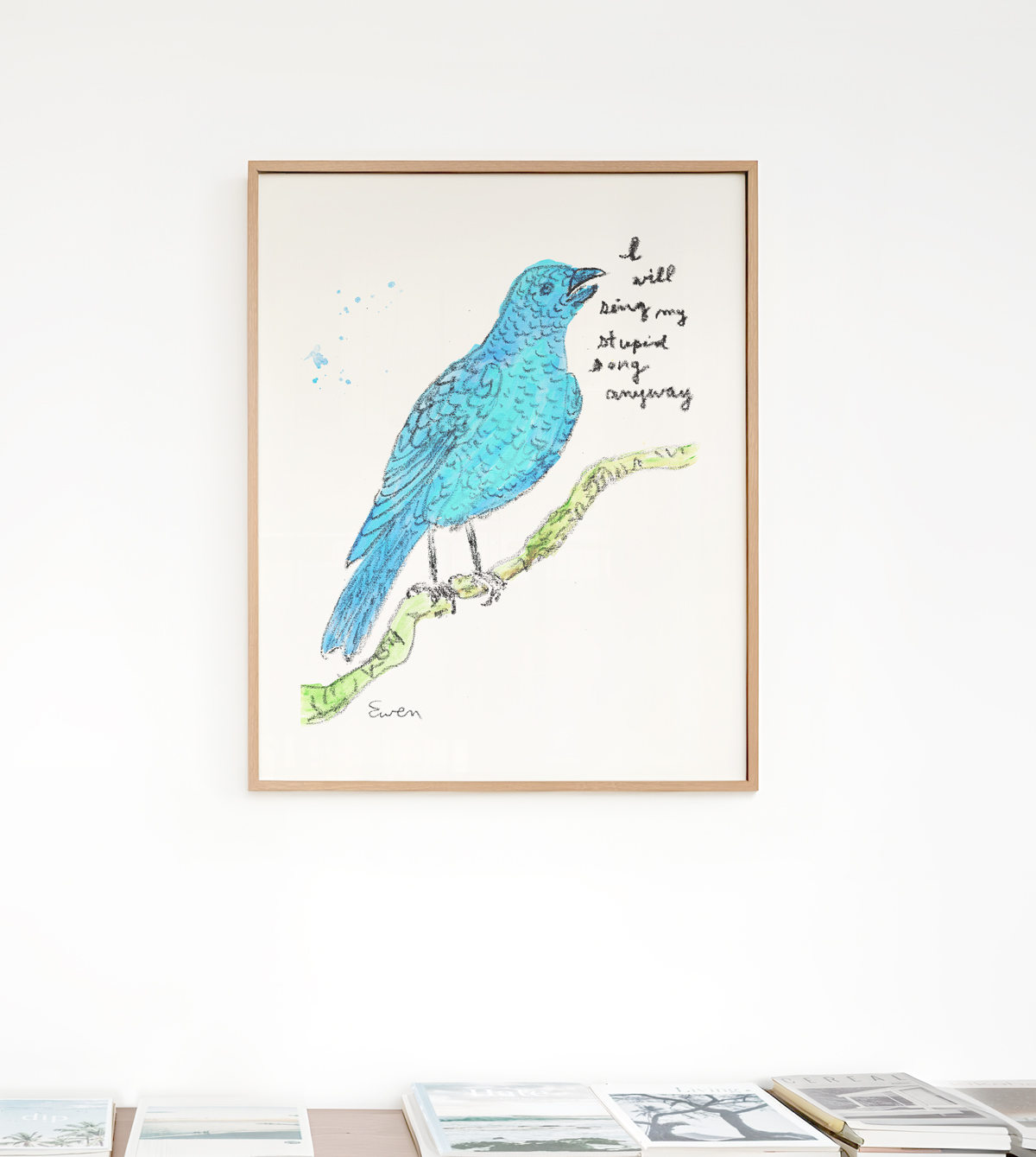 Birdsong Print by Anne-Louise Ewen