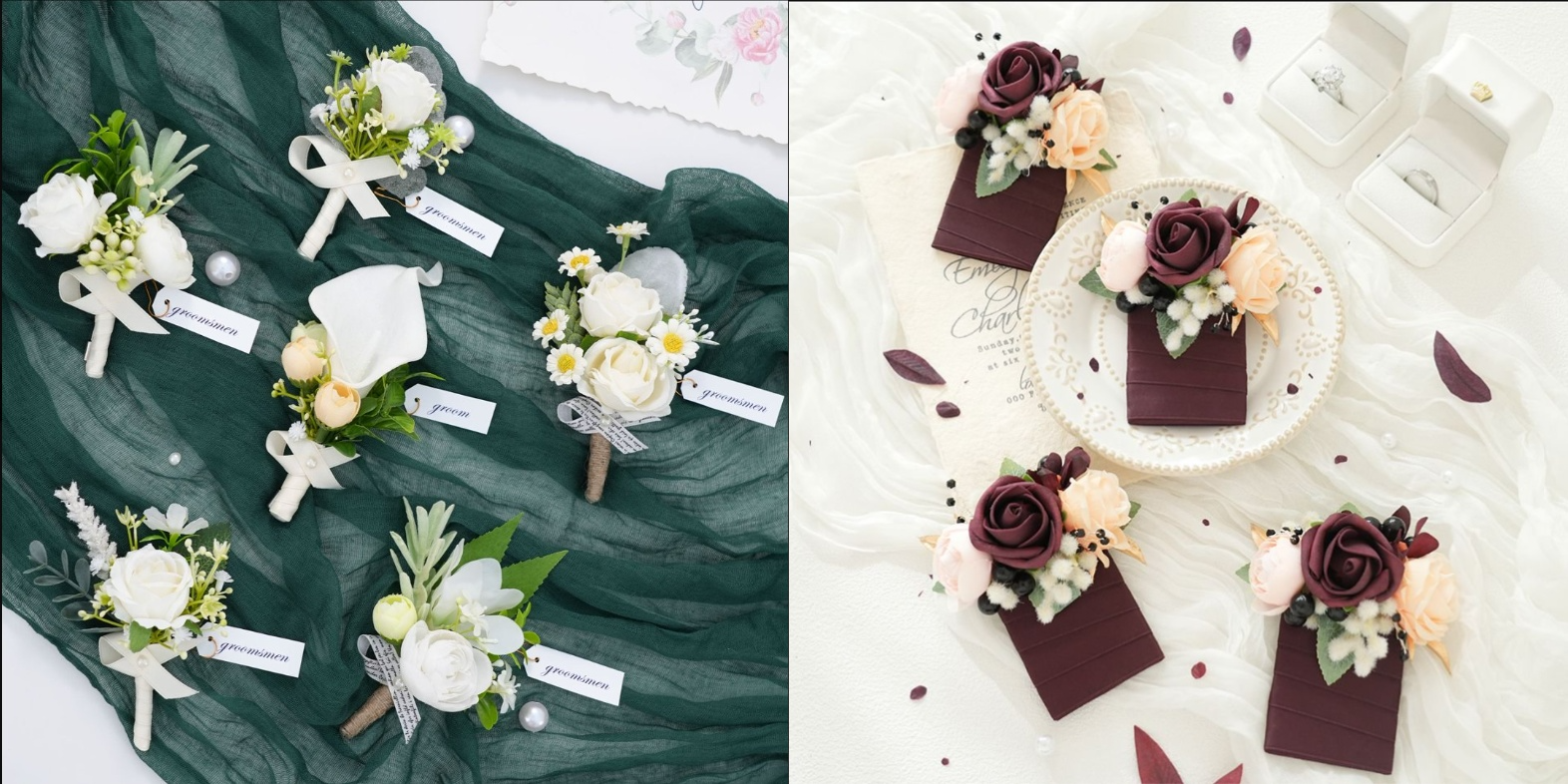 Artificial Wrist Corsages And Floral Accessories