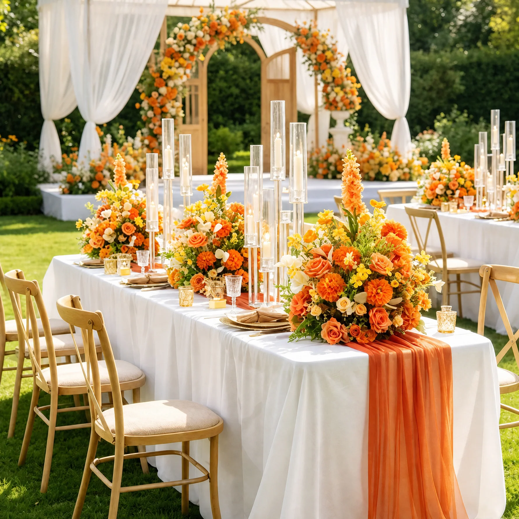 wedding party table ideas