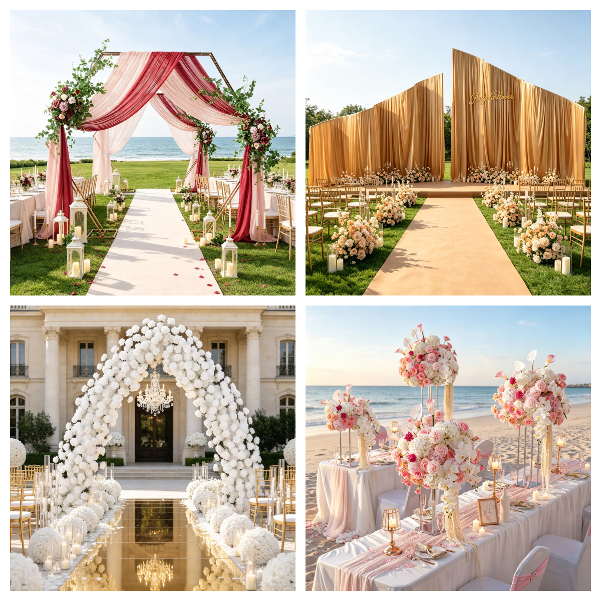 wedding backdrop decor