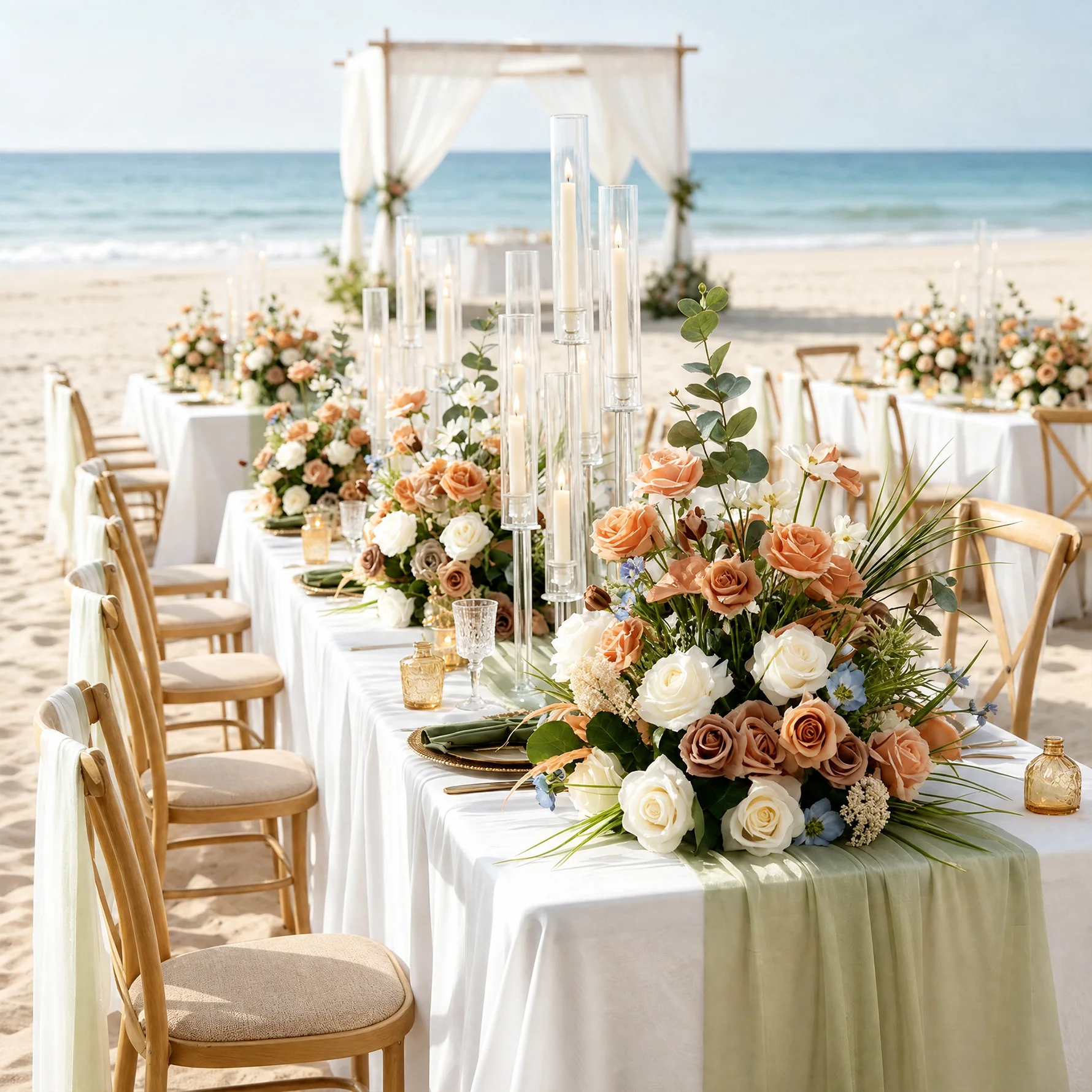 backyard wedding decor