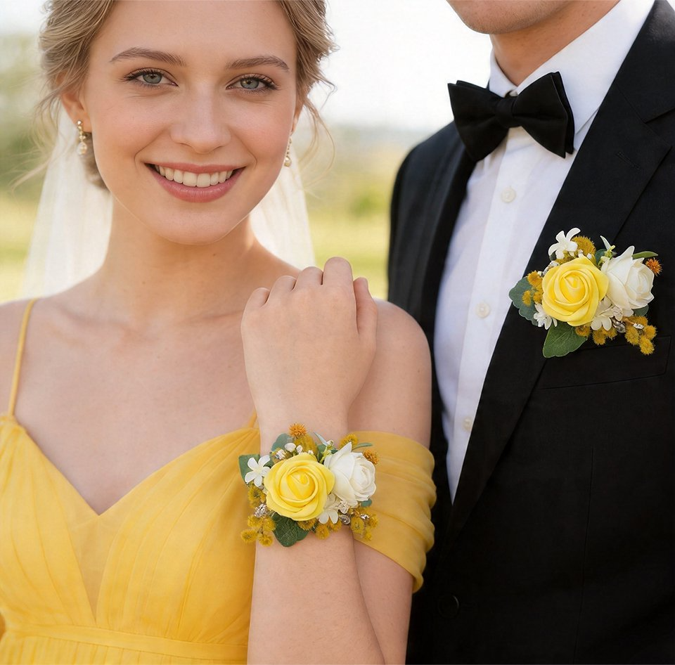 Corsage Bride Wedding Decorations Accessories
