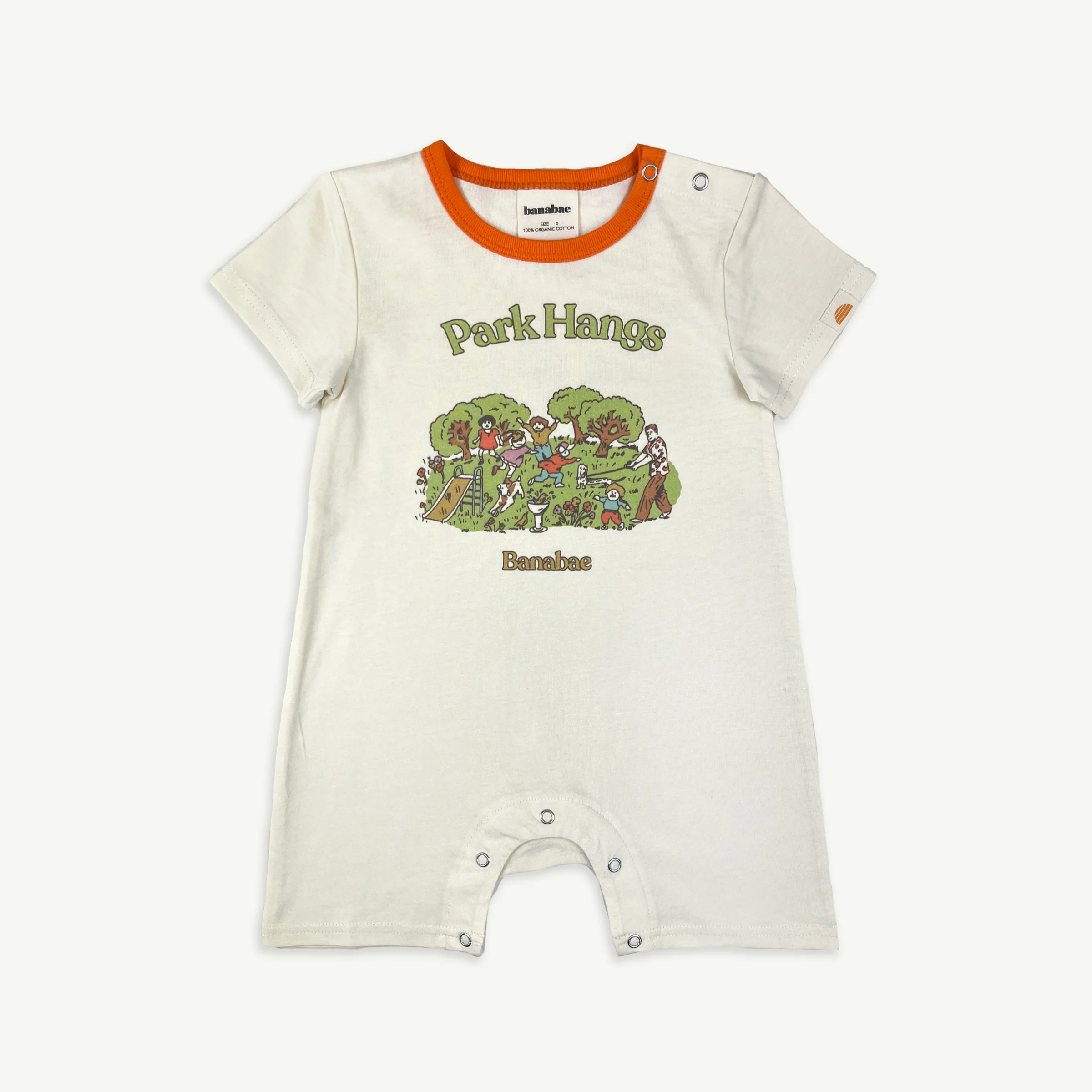 Park Hangs Organic Cotton Playsuit - AUD $49.00