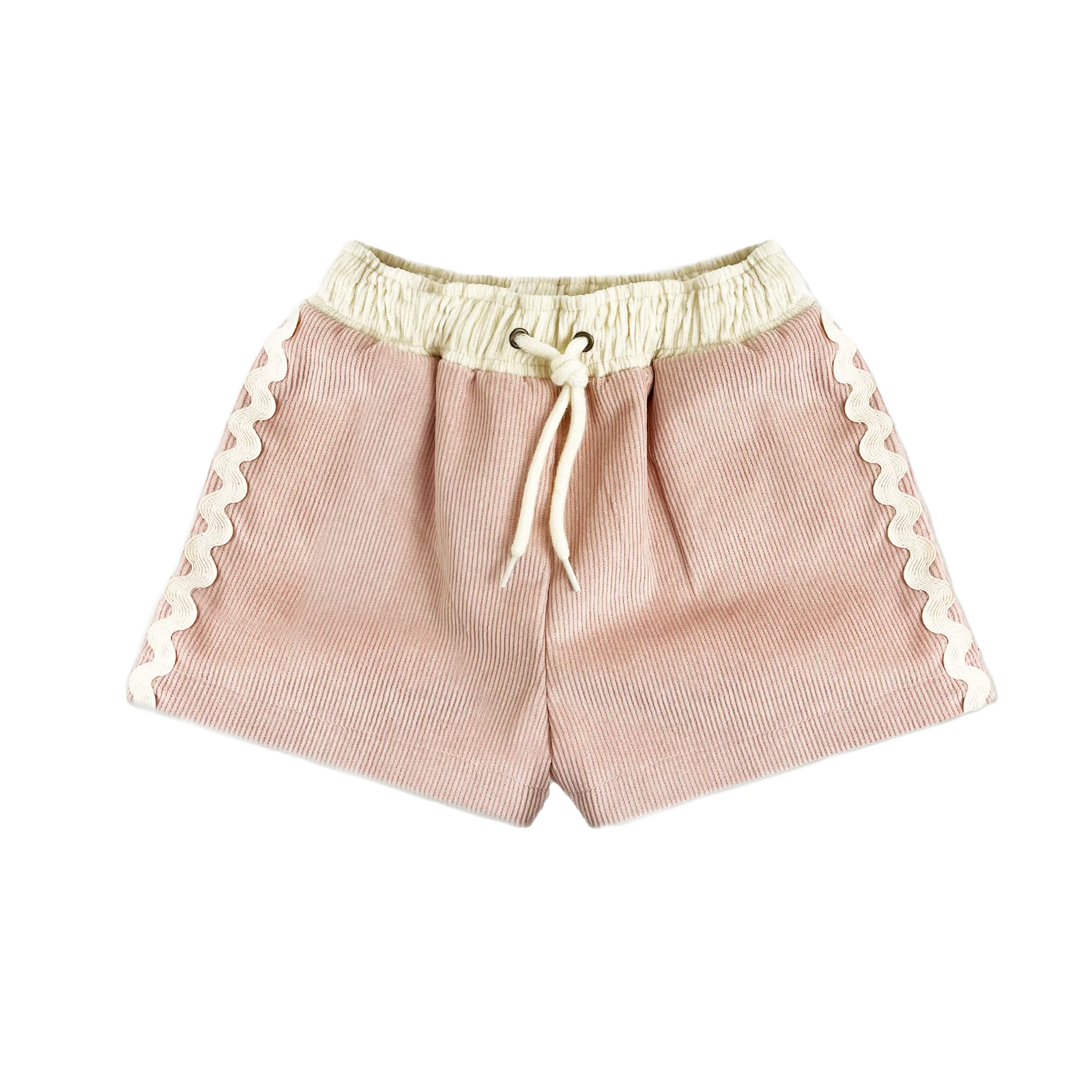 Ric Rac Cord Short Kids - Mauve - AUD $49.00