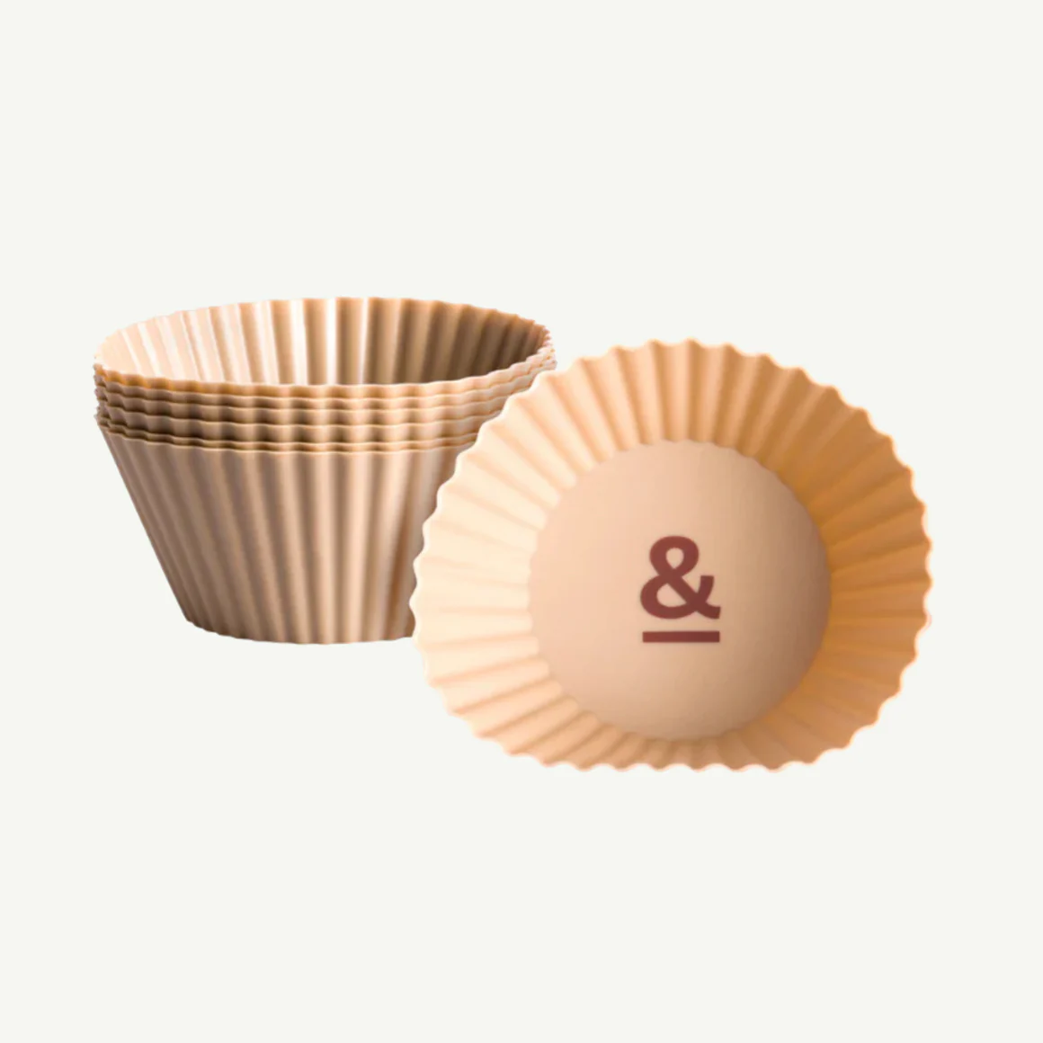 Silicone Muffin Cups - Praline - AUD $13.00