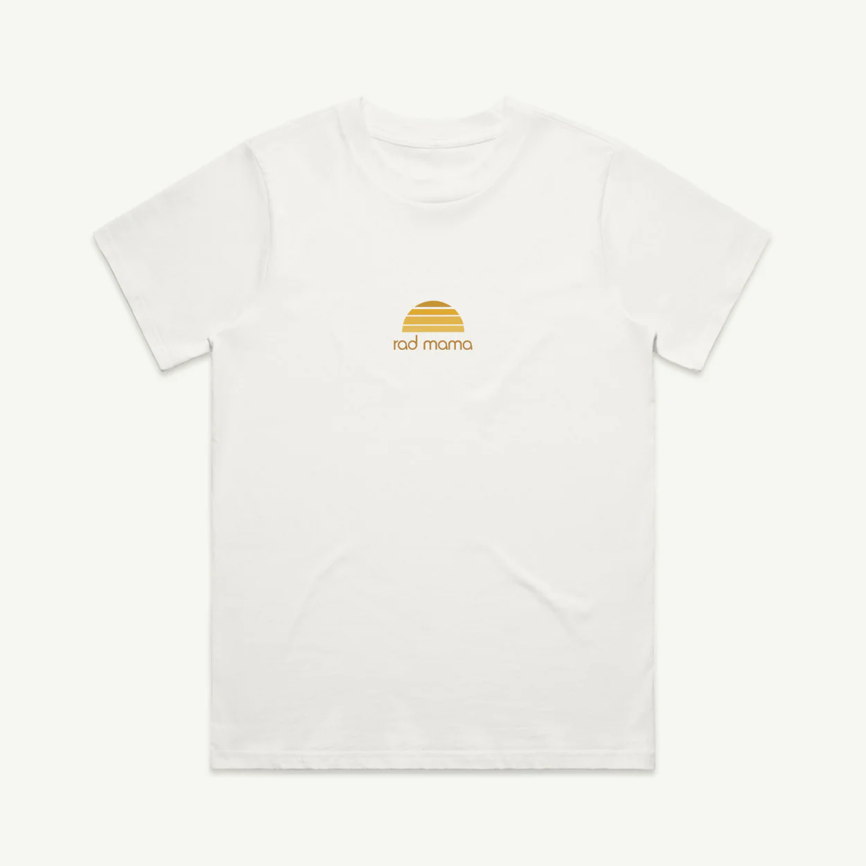 Rad Mama Classic Organic Cotton Longline Tee - Natural - AUD $69.00