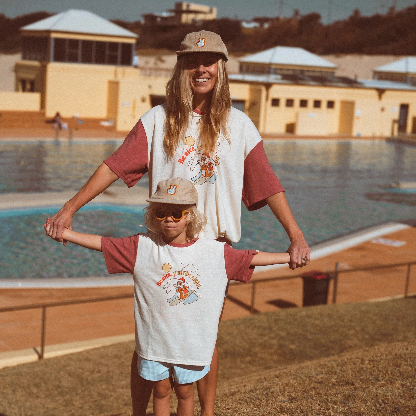 Be Nice Organic Cotton Christmas Tee - Adults - AUD $51.75