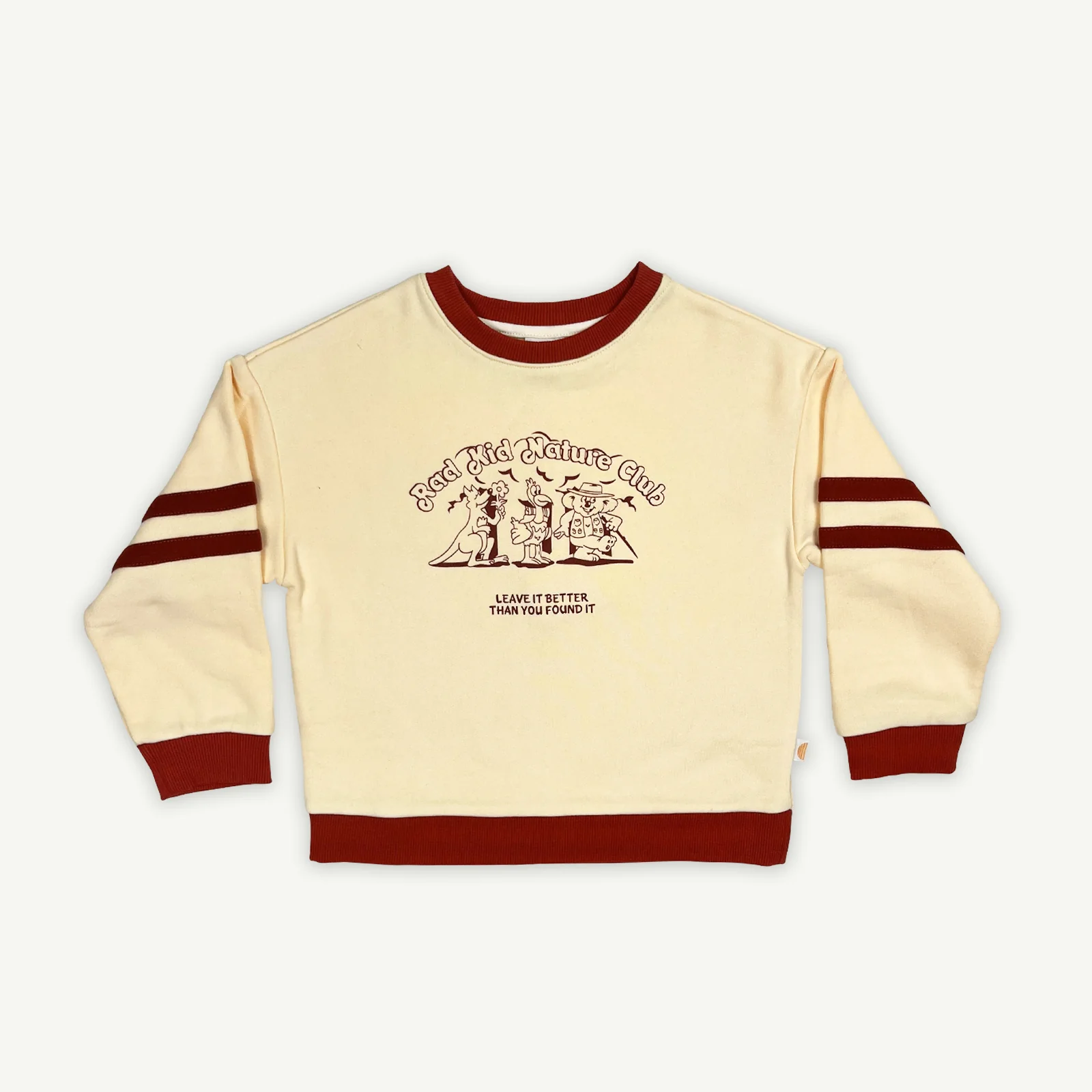 Rad Kid Nature Club Fleece Jumper - AUD $40.00