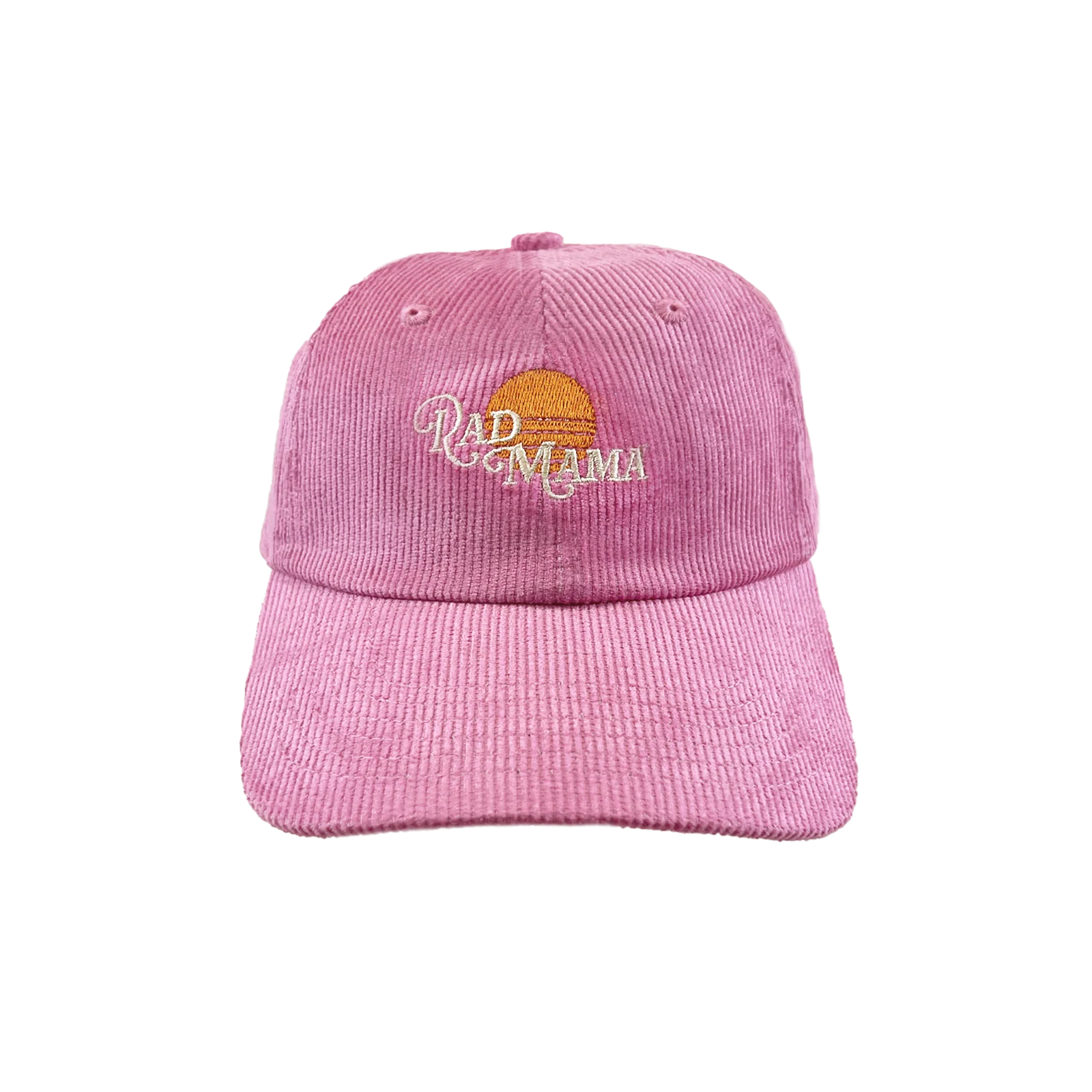 Rad Mama Baseball Organic Cord Cap - Pink - AUD $55.00