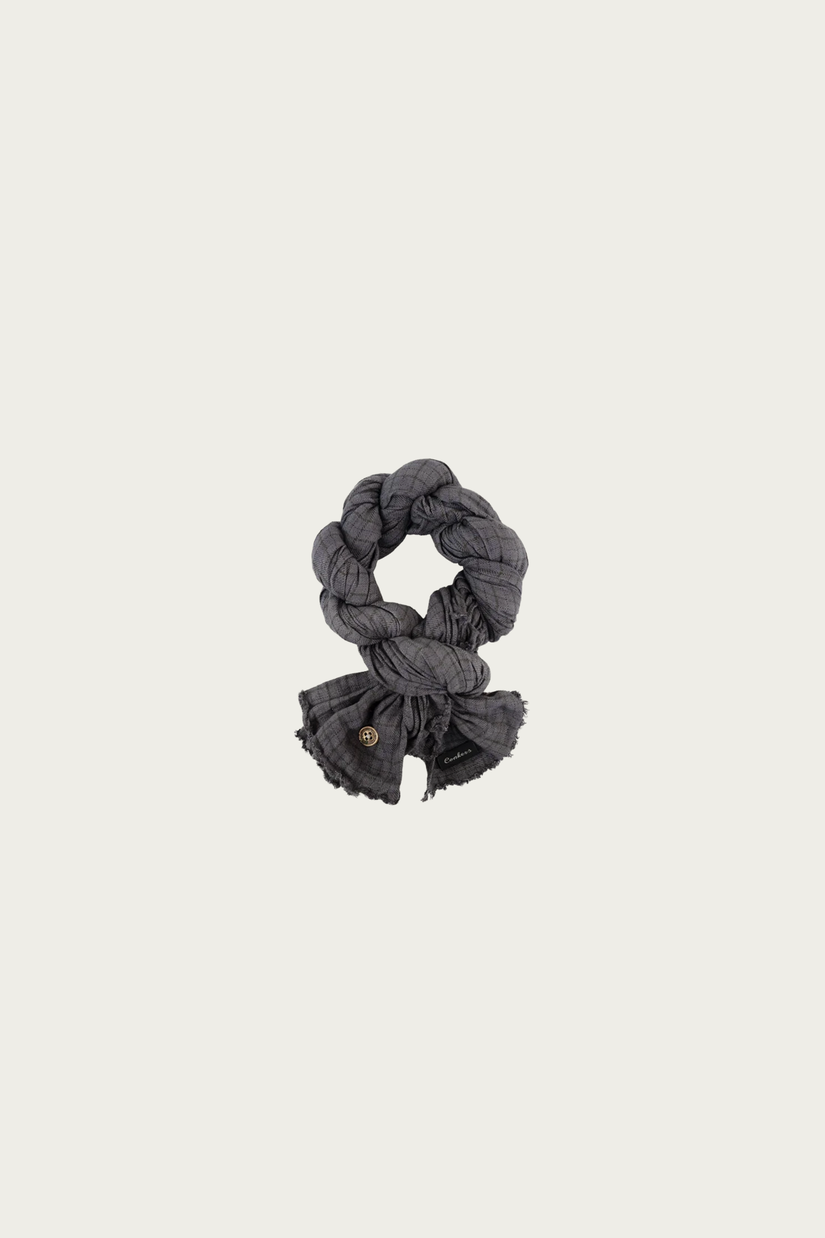 Detail product image of Knot Scarf in Blue Overdye