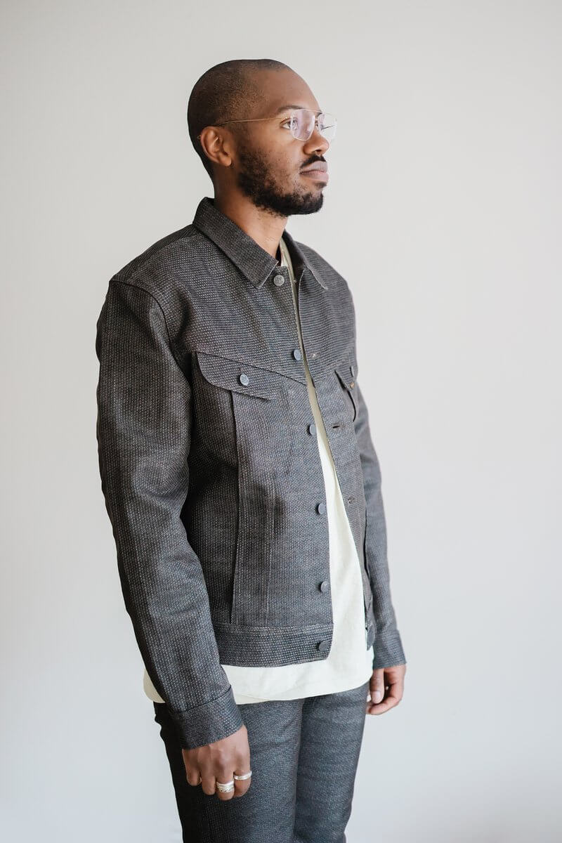 kapital century denim number 9 using mud or dorozome dye