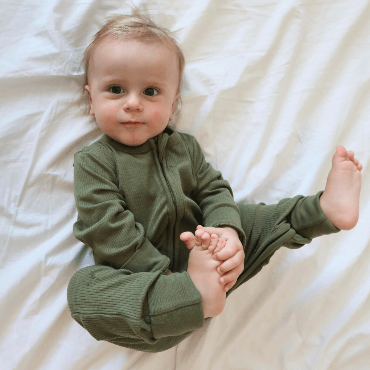 GrowGrows Bamboo and Organic Sleepsuits at Clair de Lune