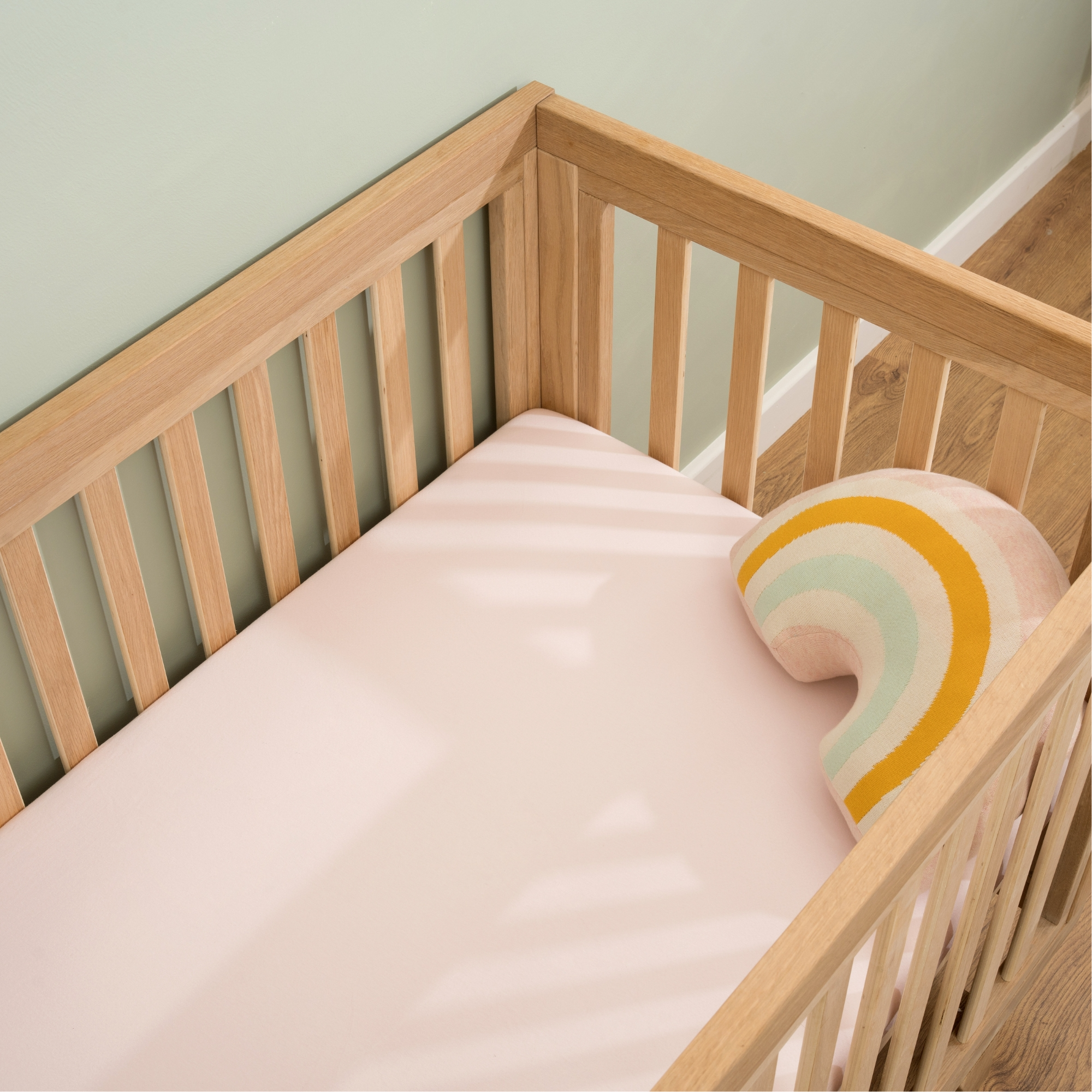 Clair de Lune Cot Bed and Moses Basket Sheets