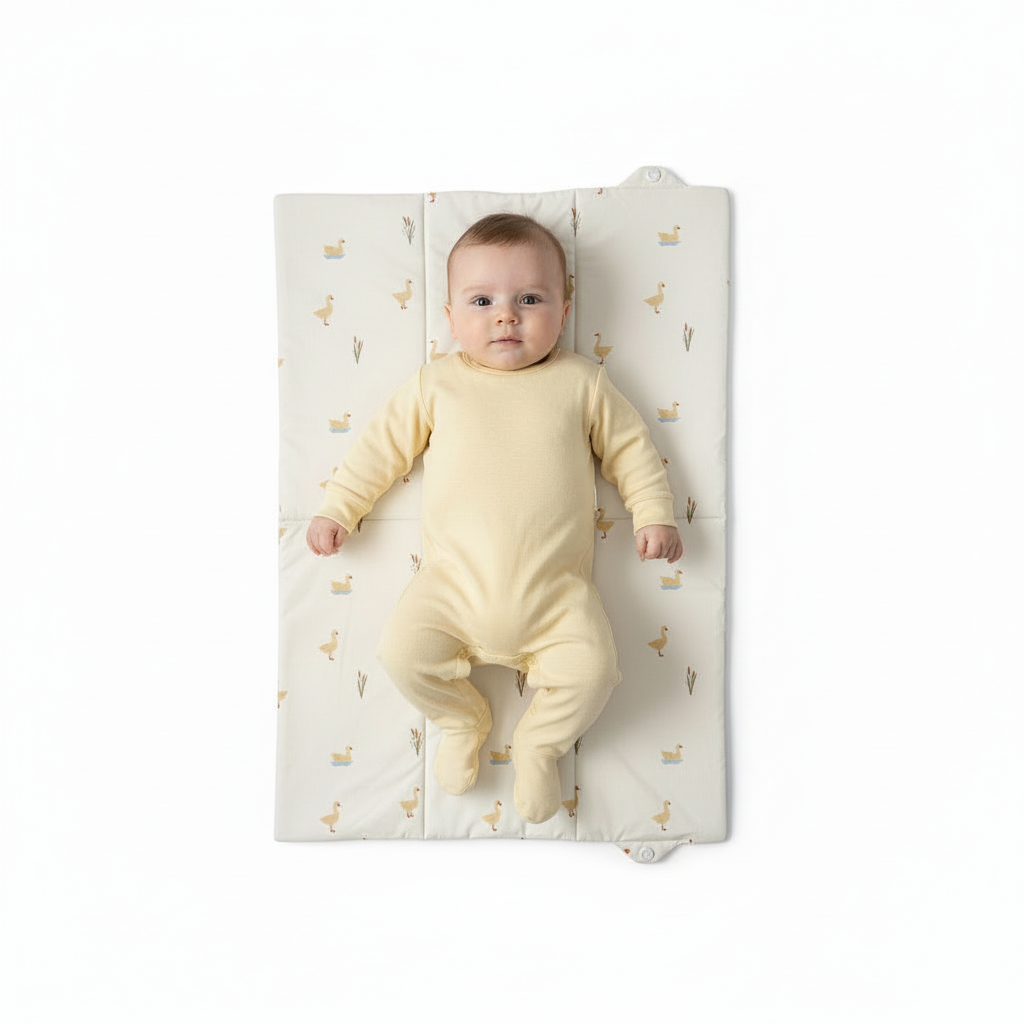 Clair de Lune Little Duckling Foldable Travel Changing Mat