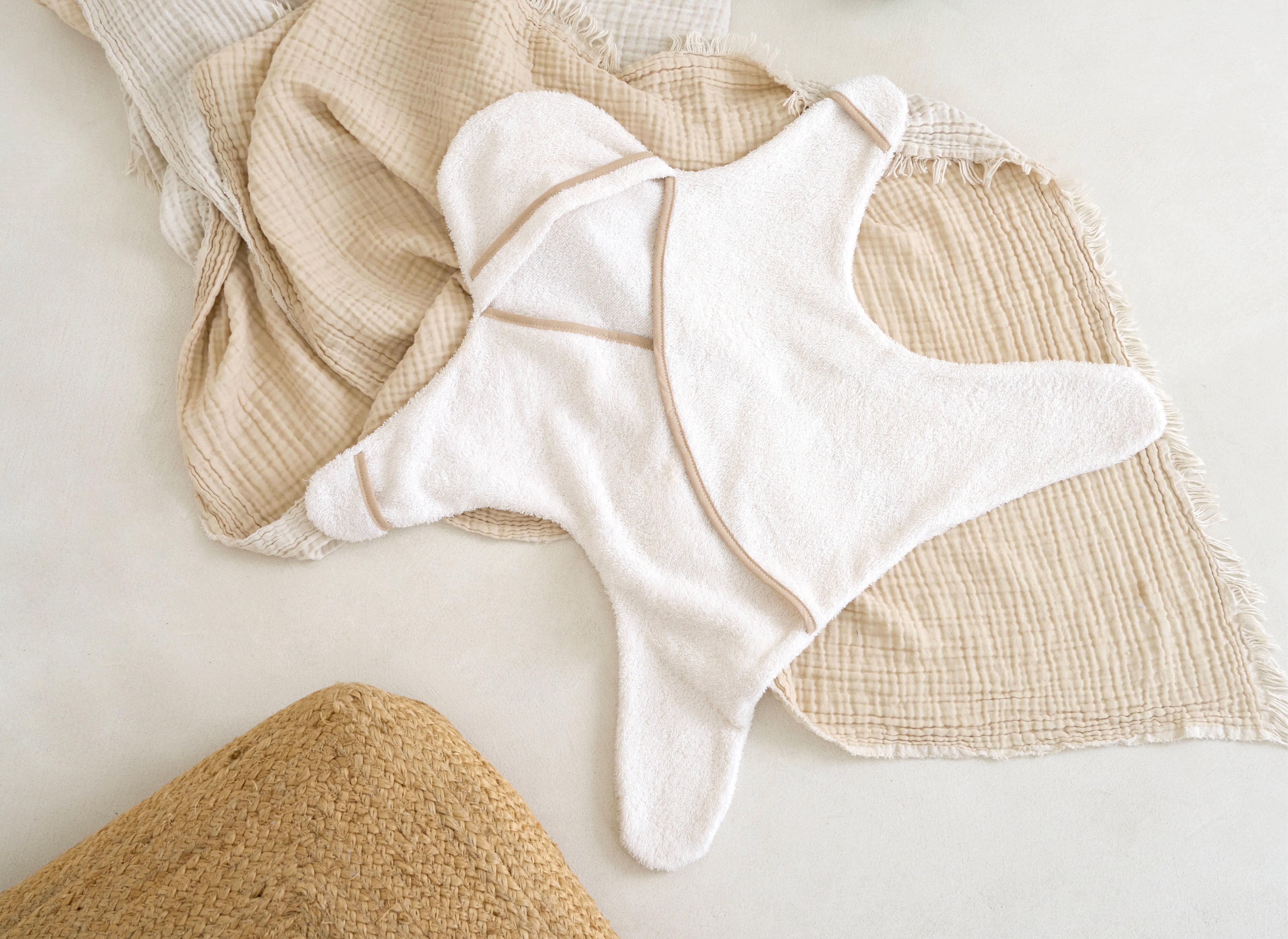 Clair de Lune Star Towelling Mesh Baby Wrap