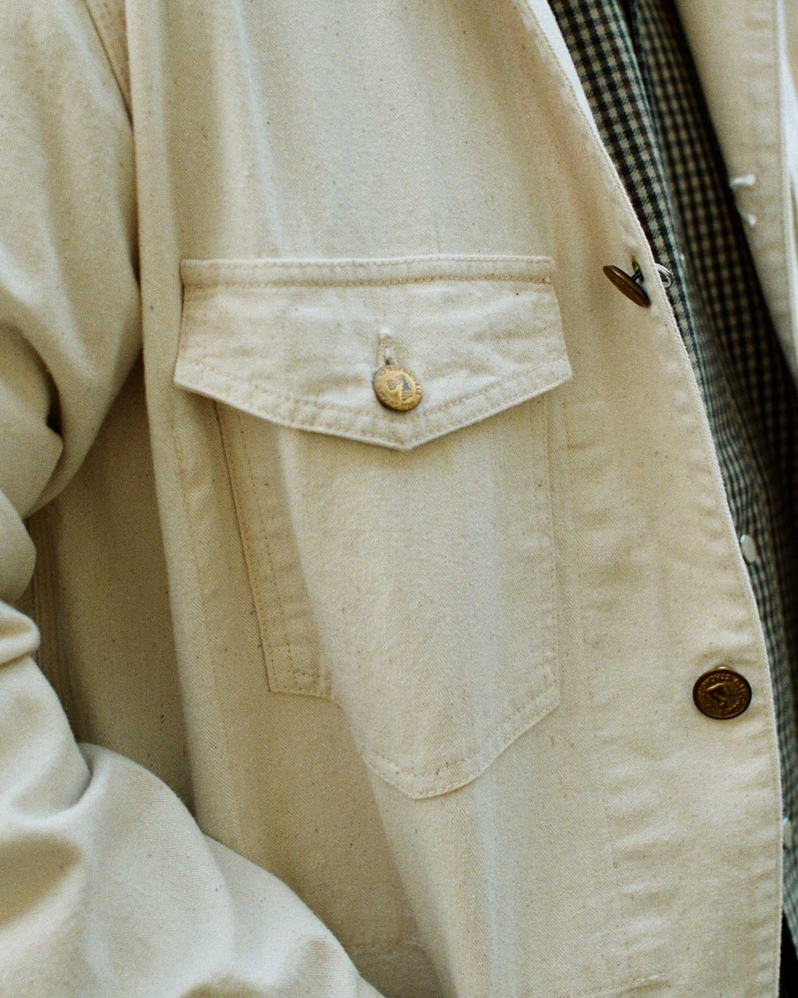 Warehouse & Co x John Gluckow House Painter's Jacket White