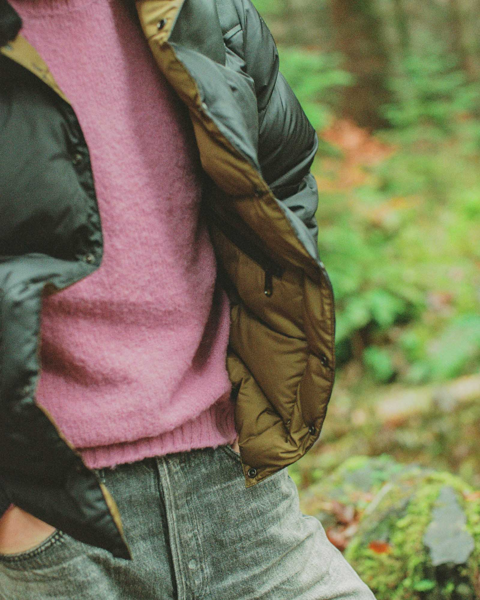 Jamieson's For Clutch Cafe Brushed Shetland Sweater Anemone