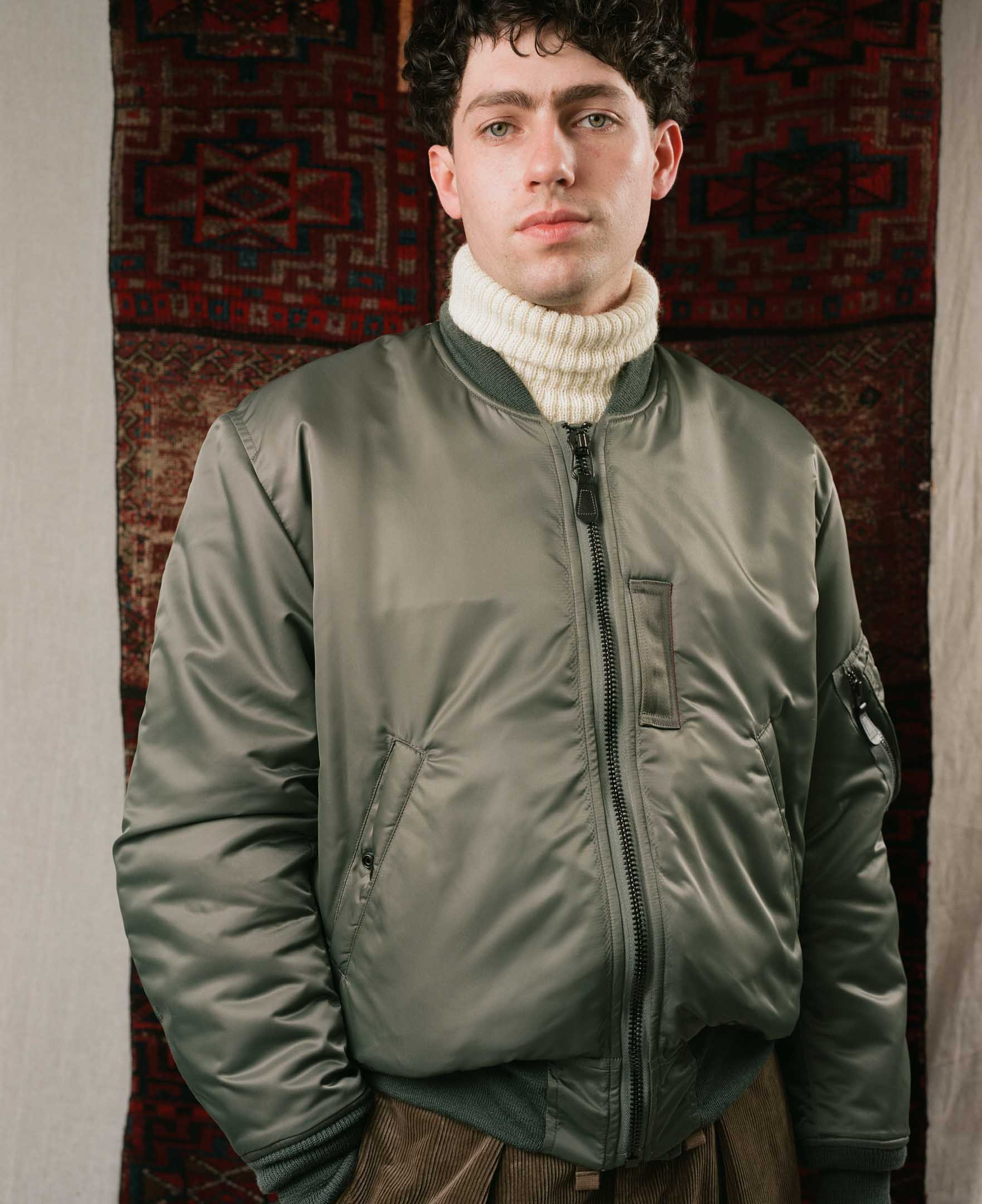 The Real McCoy's Type MA-1 Real McCoy MFG. Co Sage Green