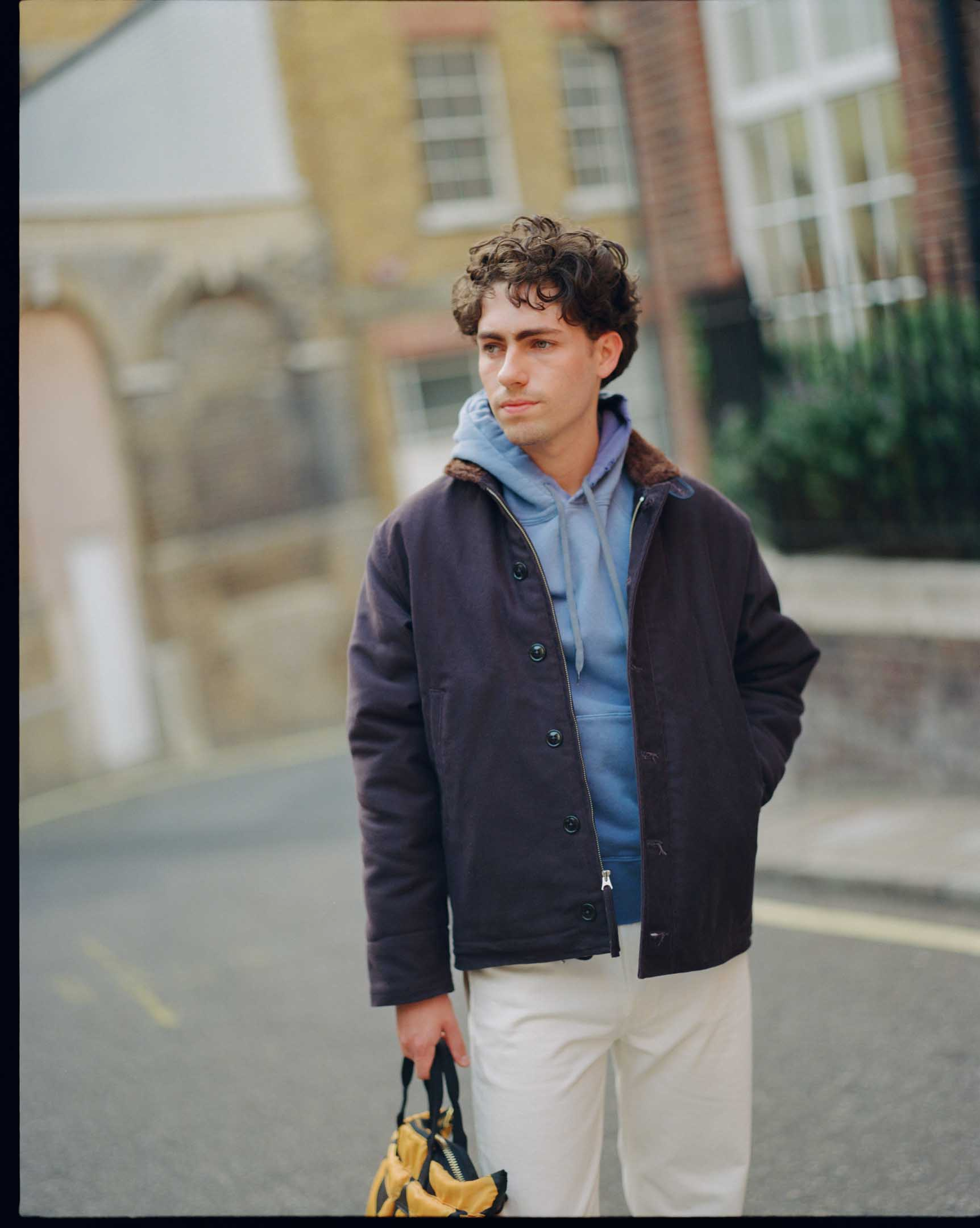 The Real McCoy's N-1 Deck Jacket Navy