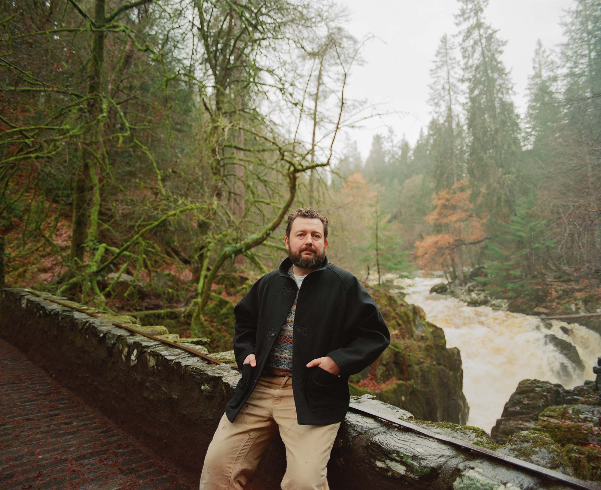 Haversack Vintage Melton Wool Jacket Black