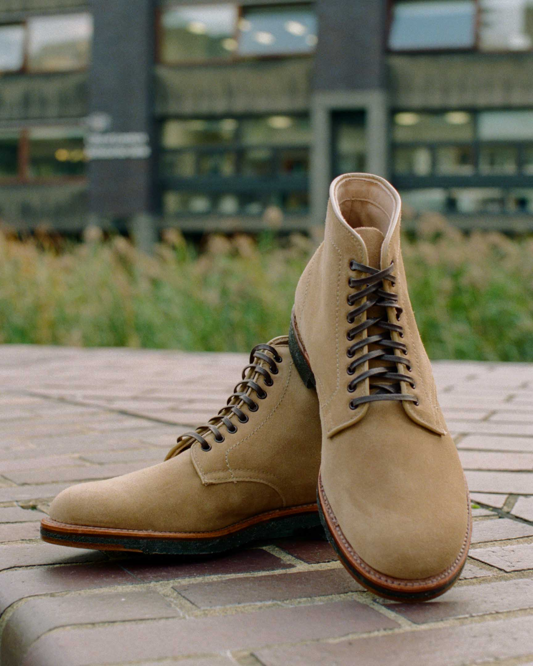 Alden x Clutch Cafe Plain Toe Service Boot 46050