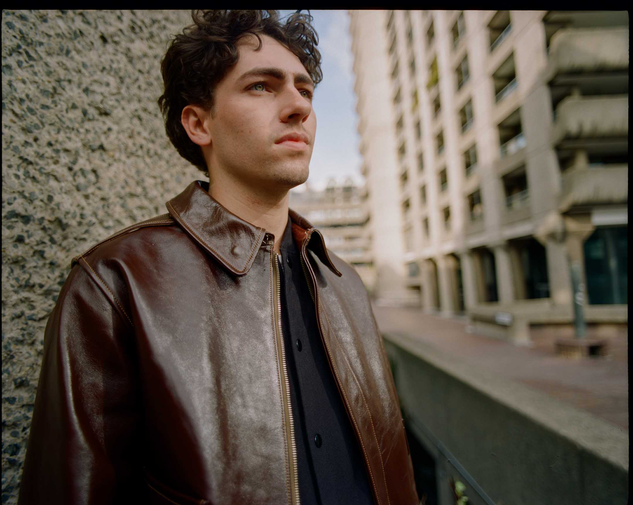 Buzz Rickson's Type A-2 Rough Wear 23380 No Stencil Leather Jacket Seal Brown