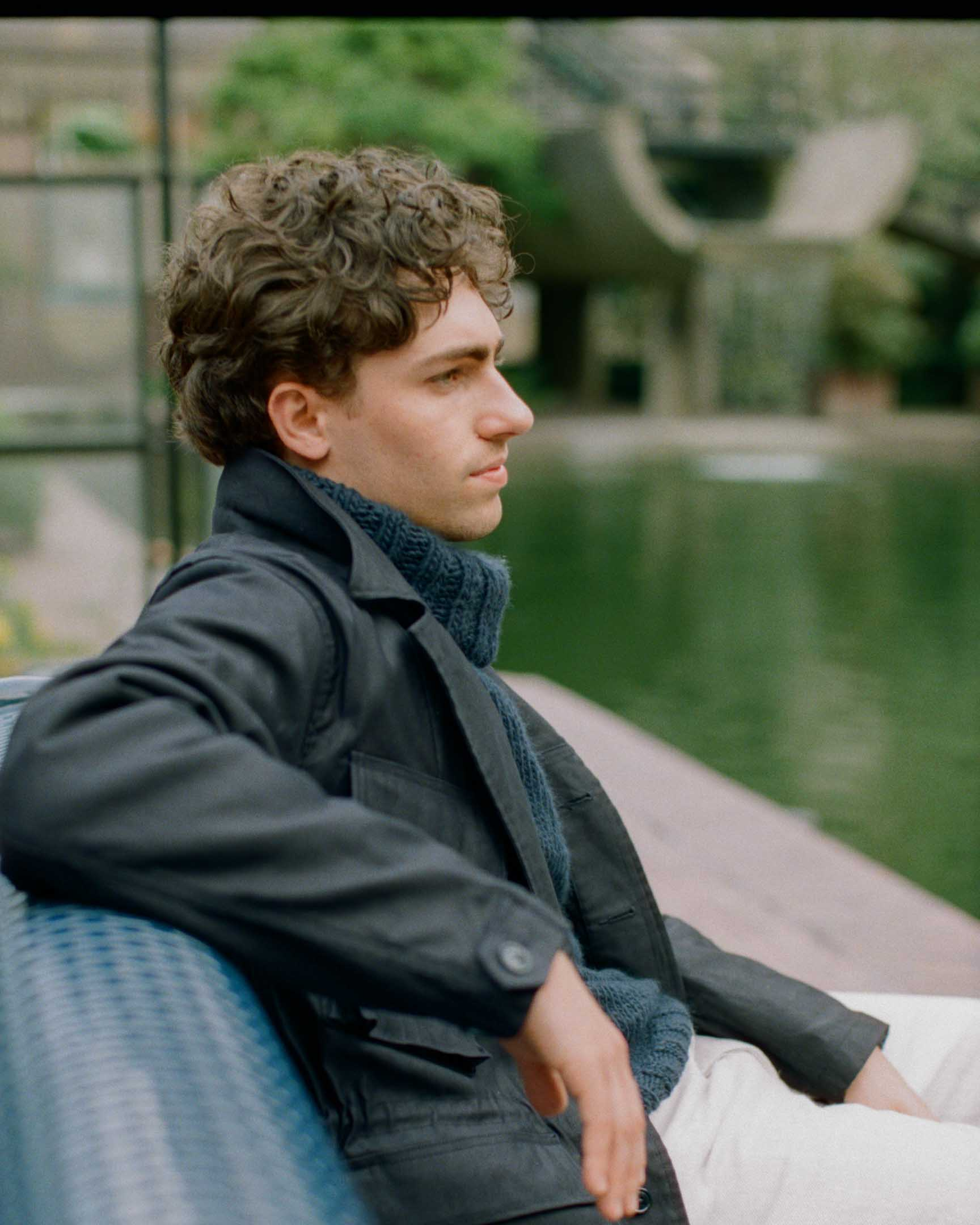 Soundman Albany Fatigue Jacket Dark Navy