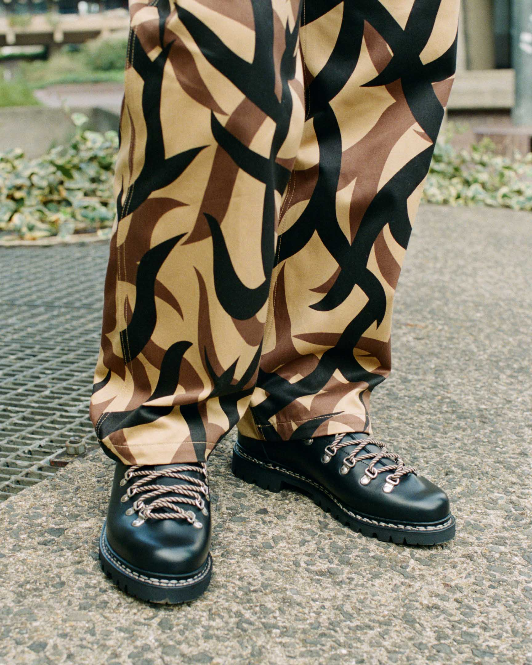 The Real McCoy's Tribal Camouflage Combat Trousers Beige