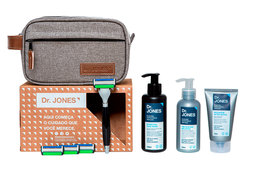 Foto do Kit de Responsa, da Dr. JONES, mostrando os produtos que contém.