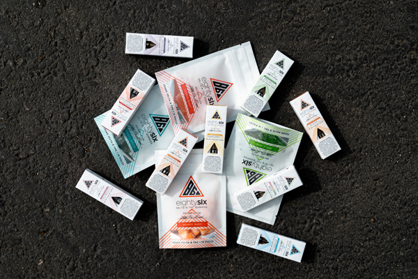 Pile of Delta-8 products