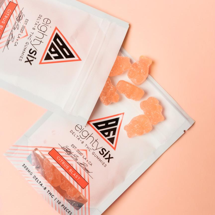Citrus Blast Delta-8 gummies
