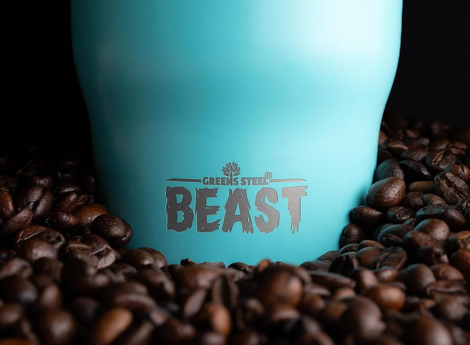 aquamarine mini coffee tumbler 