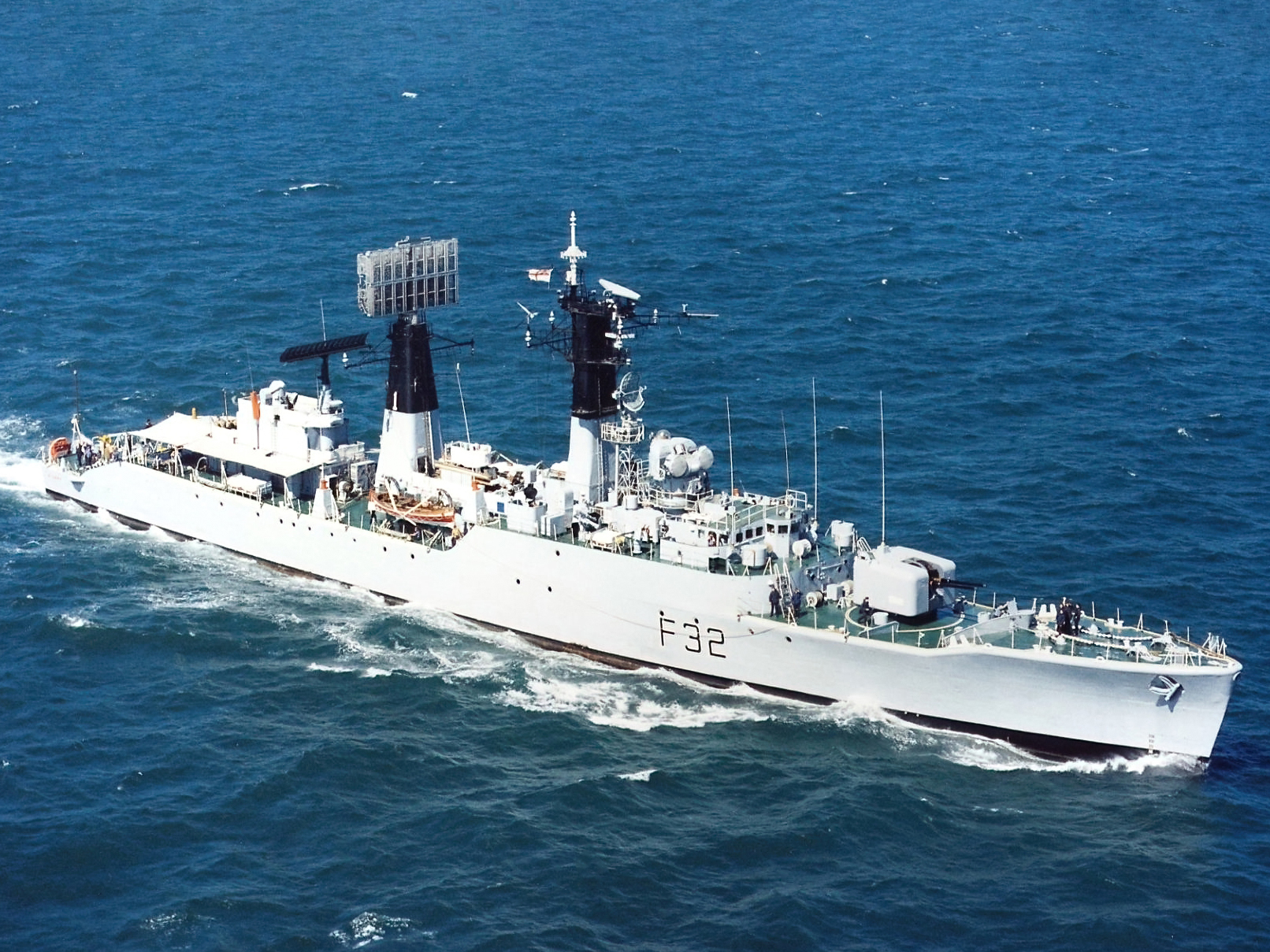 HMS Salisbury Class Frigate photo prints