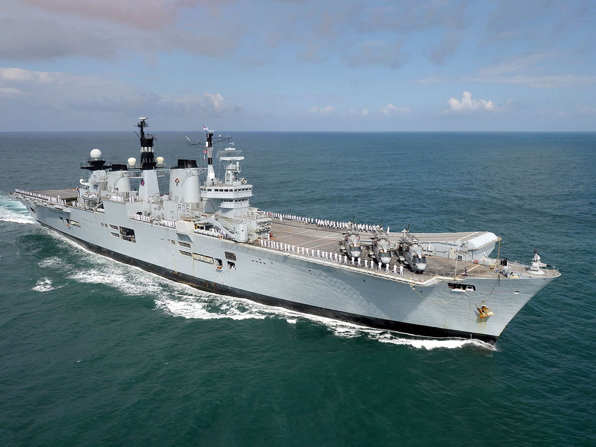HMS Iluustrious photo prints
