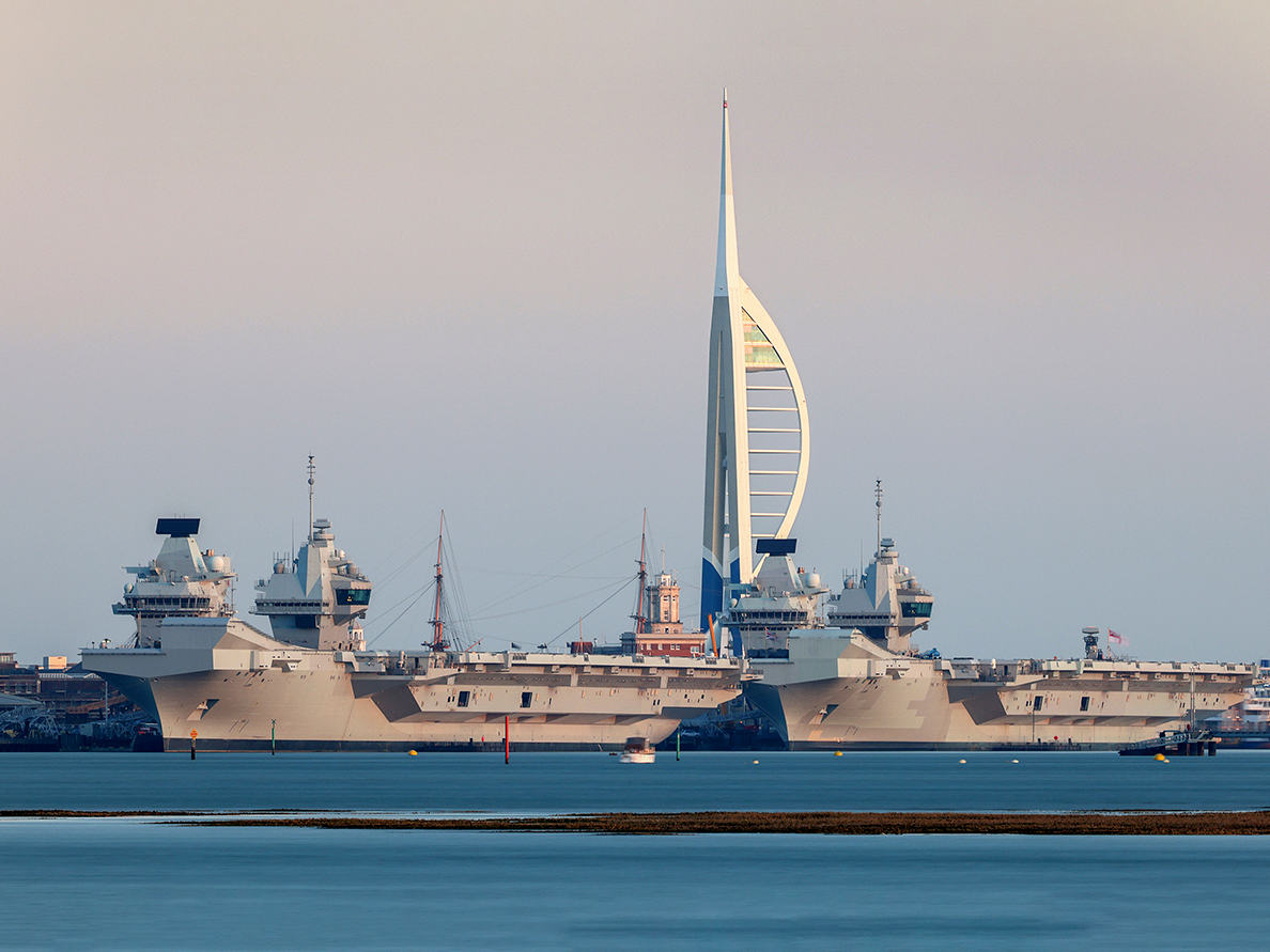 Royal Navy Queen Elizabeth Class Aircraft Carrier photo prints