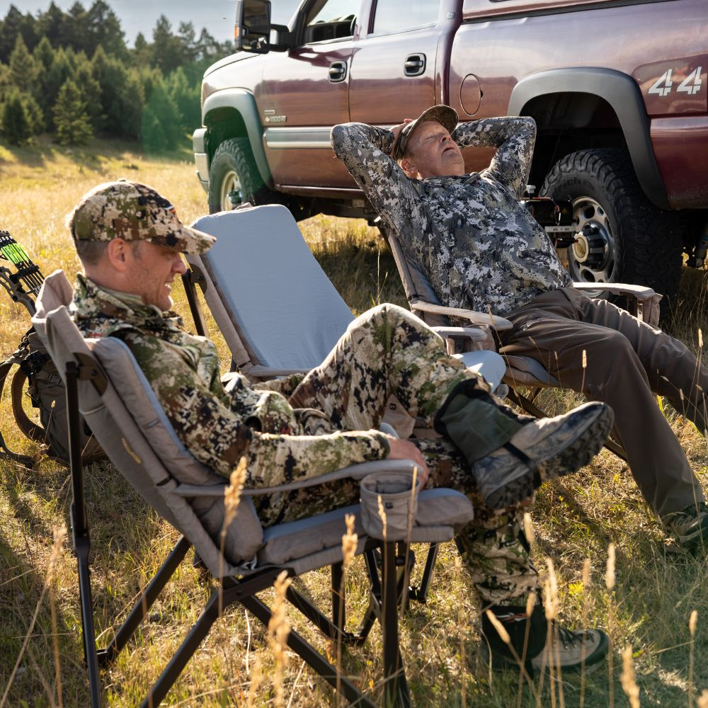 Foamy Camp Chair at Hunt Camp