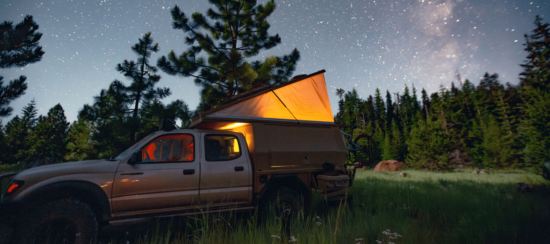 HEST Foamy camp pillow and down comforter rooftop tent sleep system