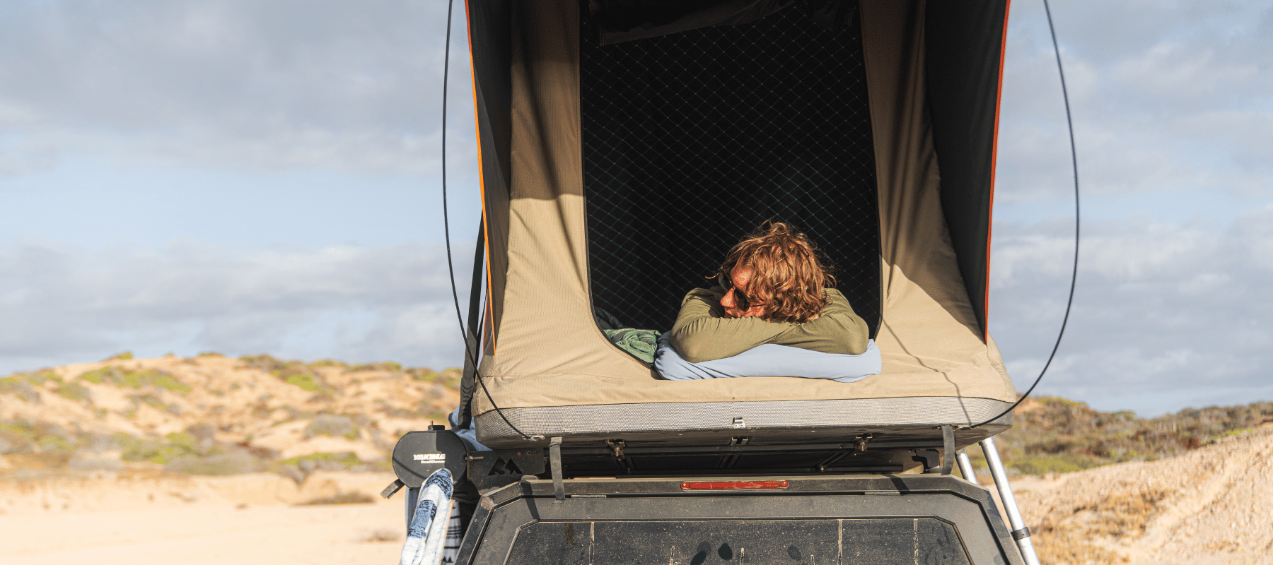 HEST Foamy Regular mattress sizing for solo and two person car camping in roof top tent