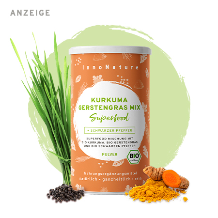 InnoNature Kurkuma Gerstengras