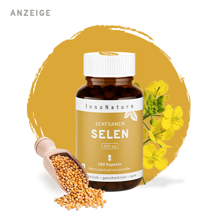 InnoNature natürliche Selen Kapseln