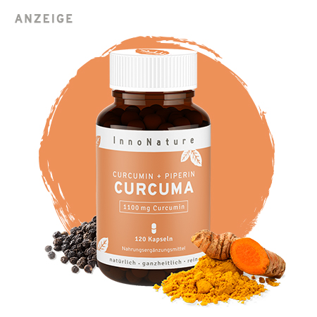 InnoNature natürliche Curcuma Kapseln