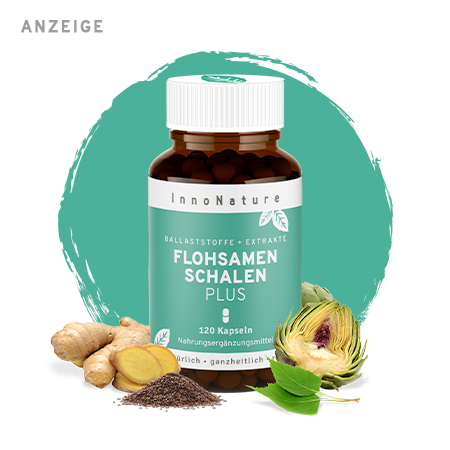 InnoNature Flohsamenschalen Plus