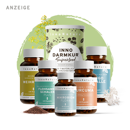 InnoNature Großes Darmkur Paket.