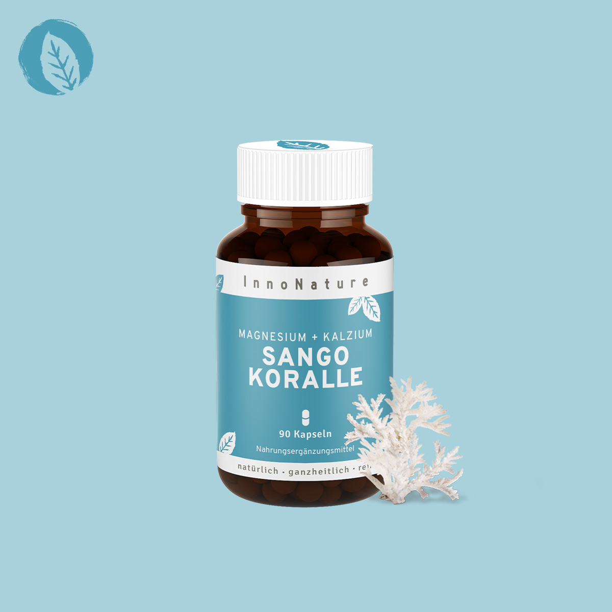 InnoNature Sango Koralle Kapseln