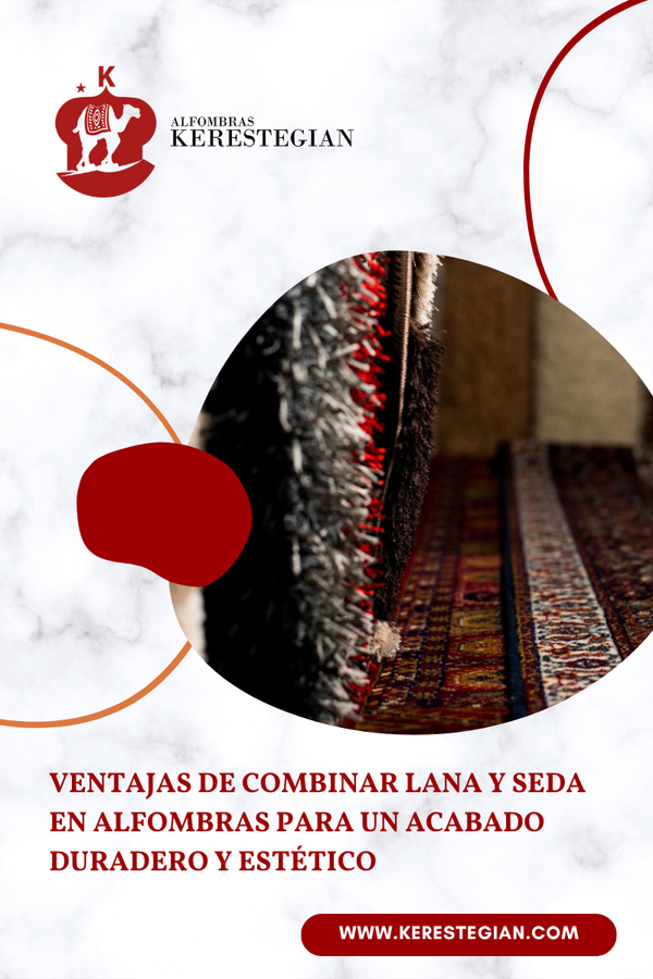 Comparación entre alfombra plana y alfombra de pelo denso en un salón