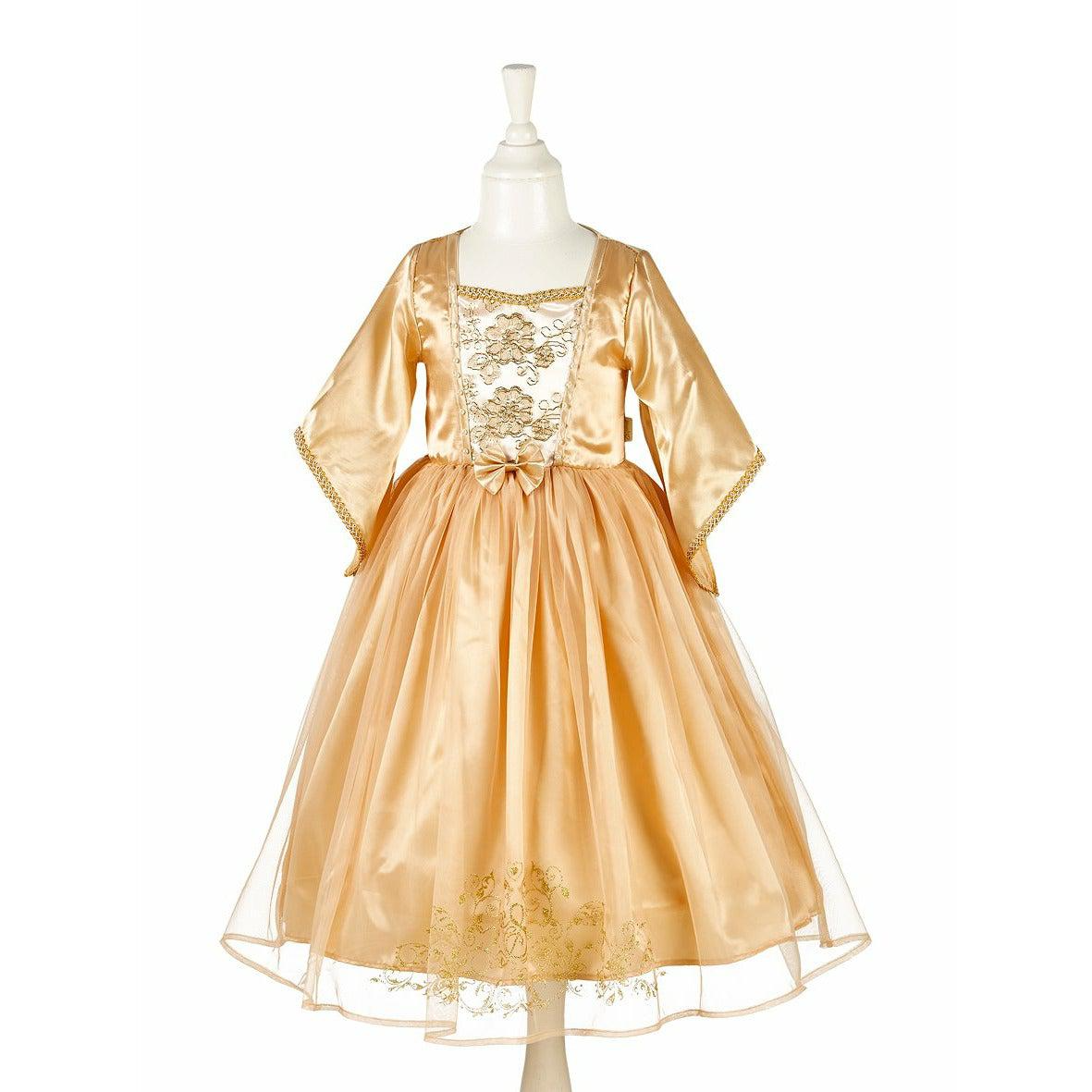Déguisement Robe de reine dorée Elisabeth enfant 3-4 ans SOUZA